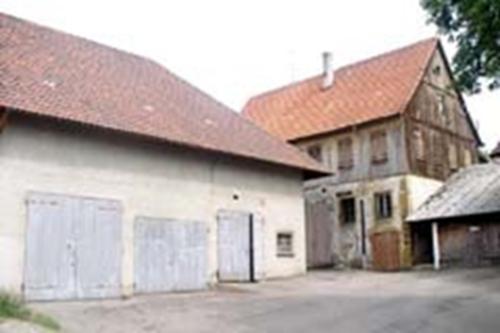 Gebäude vor dem Bau